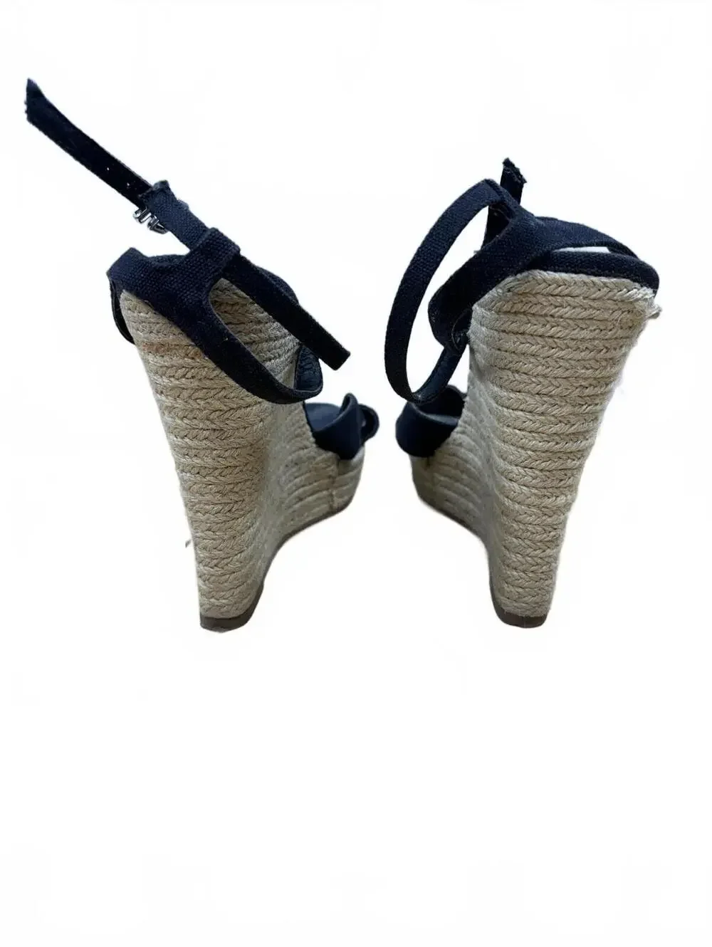 Madden Girl‎ Black Wedge Sandals